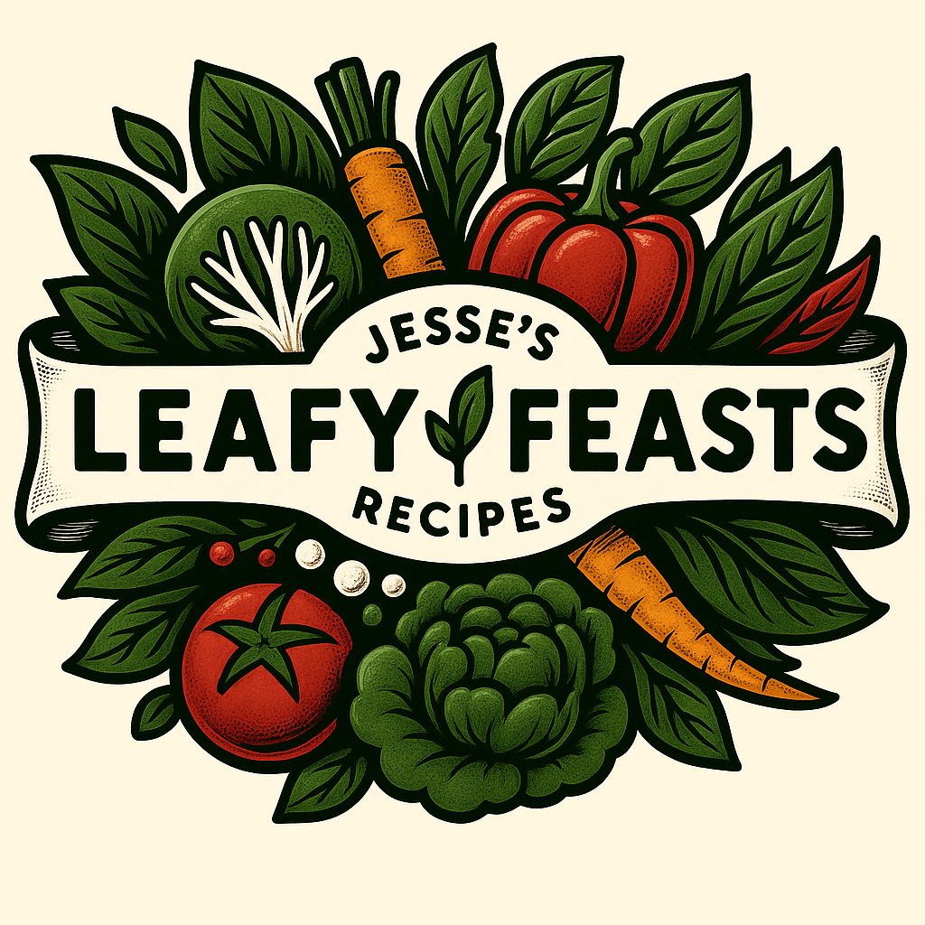 Jesse's Leafy Feasts logo